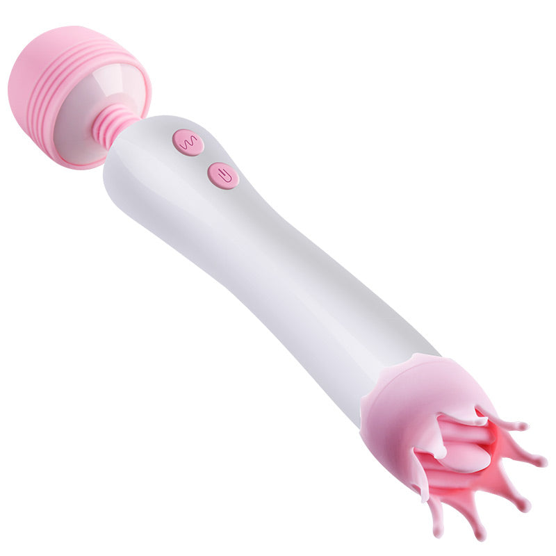 Best Multi Frequency Female Tongue Licking AV Stick Charging Vibration for Adults - Nikita Studio