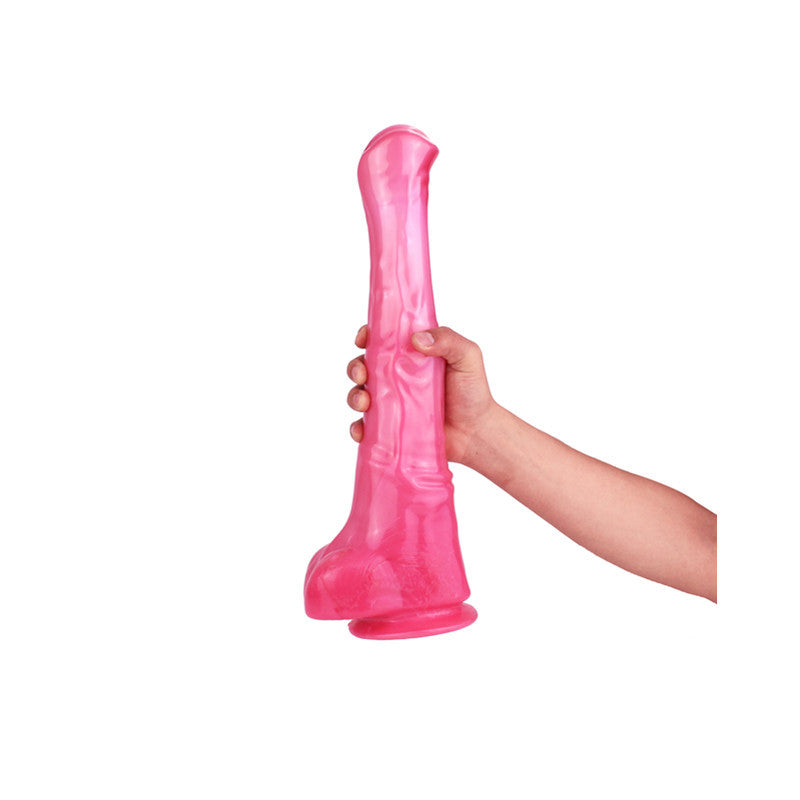 Fantasy Glow Oversized Dildo ( 39 cm ).