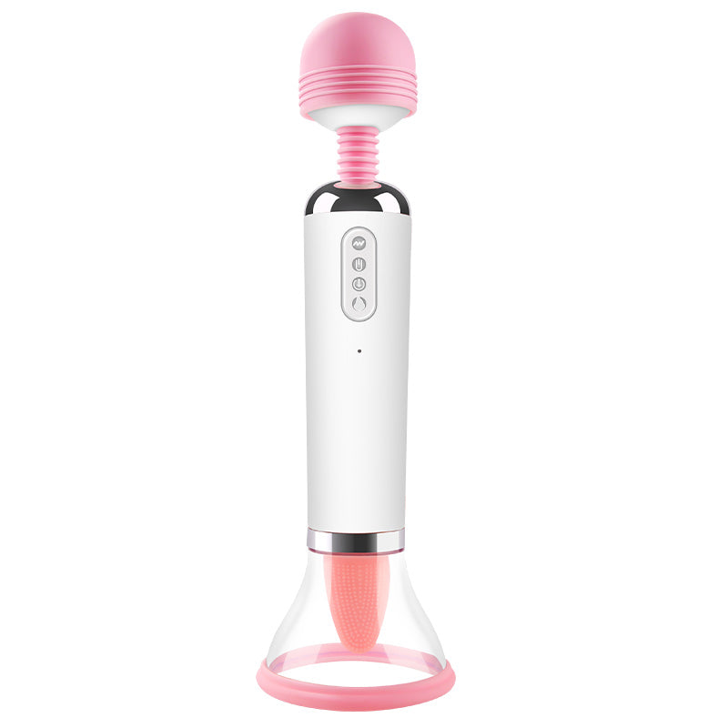 Best Multi Frequency Female Tongue Licking AV Stick Charging Vibration for Adults - Nikita Studio