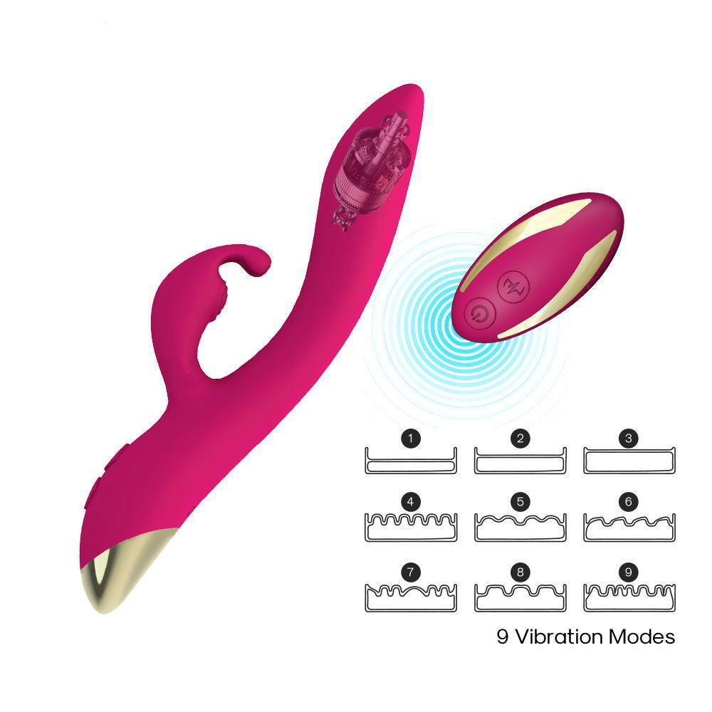 Best silicone Rechargeable mute, G-Point Vibrating Spear Toy Rabbit vibrator For Adults And Women - Nikita Studio