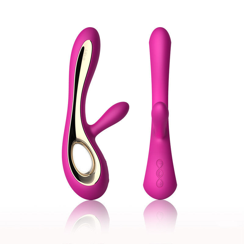 Best Luxury brand, Female Rechargeable Mute Waterproof Double Head Vibrating Elegant tou for Adults - Nikita Studio
