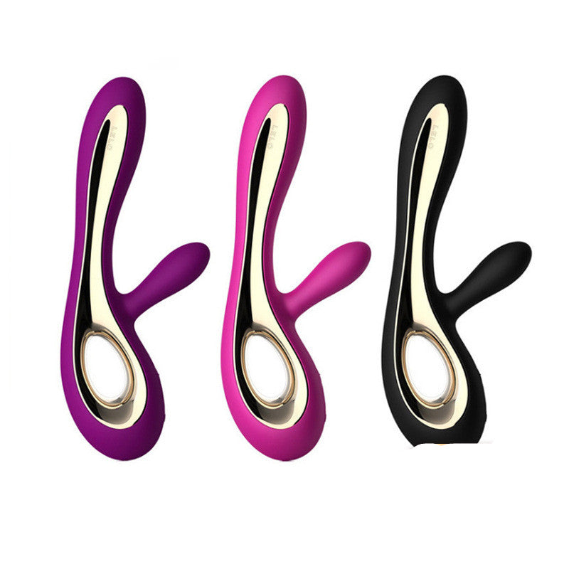 Best Luxury brand, Female Rechargeable Mute Waterproof Double Head Vibrating Elegant tou for Adults - Nikita Studio