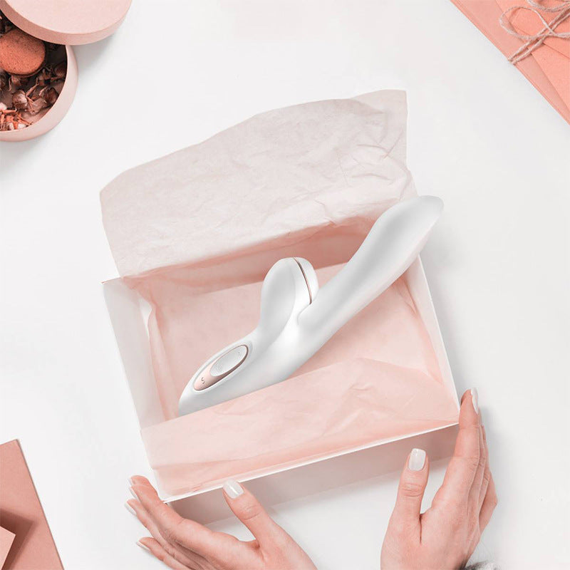 LuxeGleam - G-Spot Sucking & Vibrating Rod for Ultimate Sensual Pleasure.