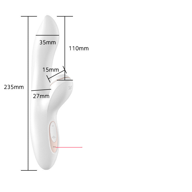 LuxeGleam - G-Spot Sucking & Vibrating Rod for Ultimate Sensual Pleasure.