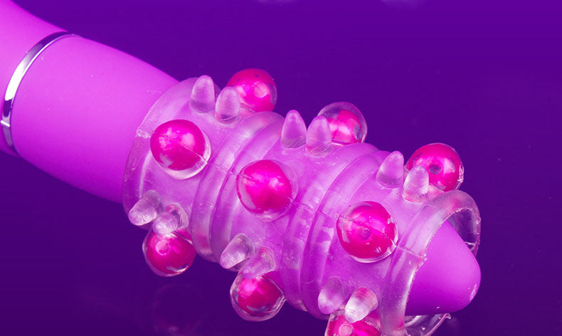 Best sexy Crystal Men's Pearl Horseshoe Ring Sheep Eye Preputial Penis Ring Product for Adults - Nikita Studio