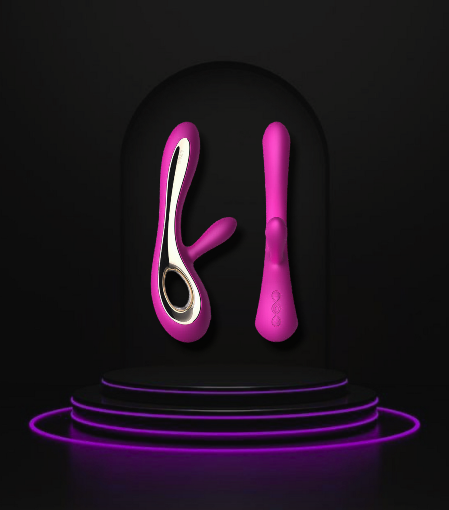 Best Luxury brand, Female Rechargeable Mute Waterproof Double Head Vibrating Elegant tou for Adults - Nikita Studio