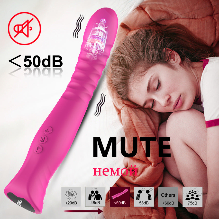 Velvet Ember - Rechargeable Silicone Wand Massager.