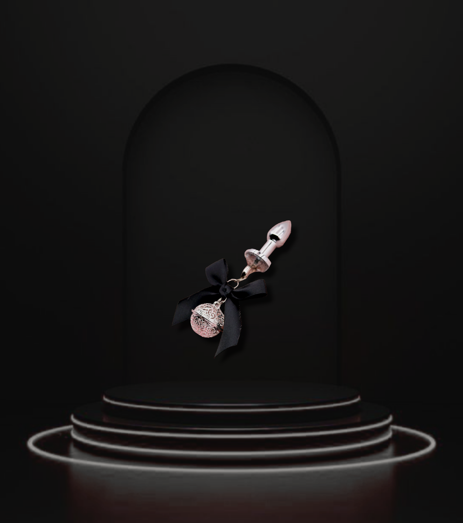 Aurum Allure Vibrating Nipple Clamps.