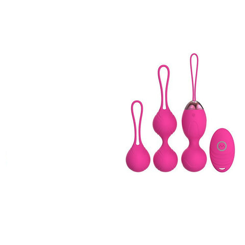 PulseSphere - 2-in-1 Vibrator Ball with Wireless Remote and USB Charging for Ultimate Pleasure.