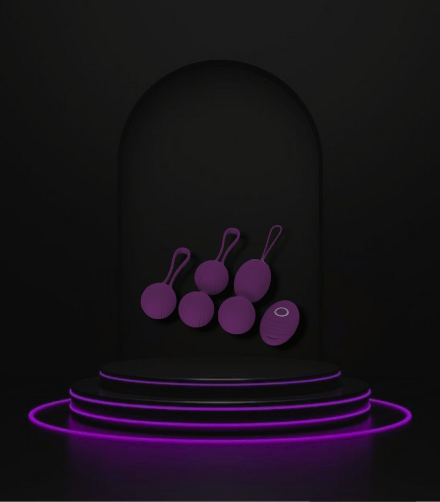 PulseSphere - 2-in-1 Vibrator Ball with Wireless Remote and USB Charging for Ultimate Pleasure.