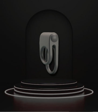 Best Vibration Massage, Strong Tightening, Men's Silicone Vibration Ring for Adults - Nikita Studio